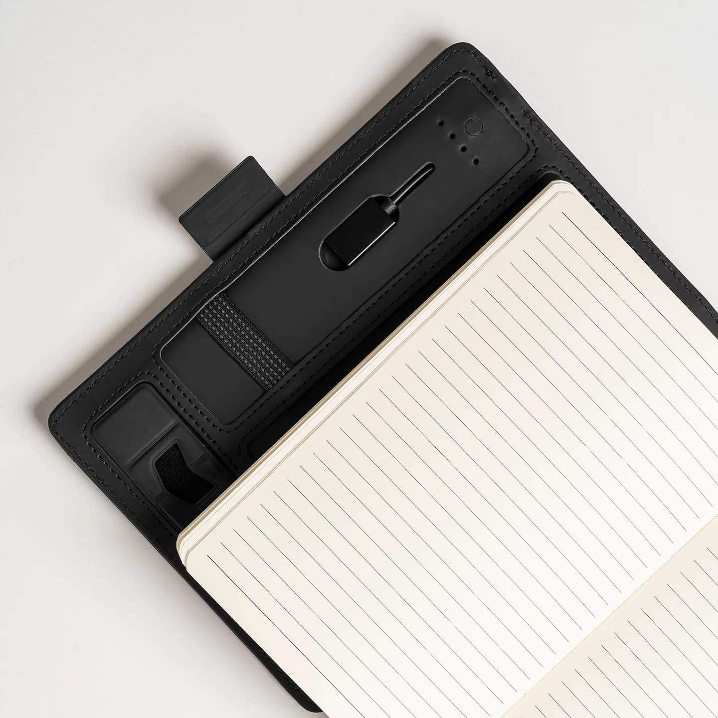 6.500 mAh Wireless Kablosuz Şarj Özellikli Organizer Ajanda Powerbank Promozone