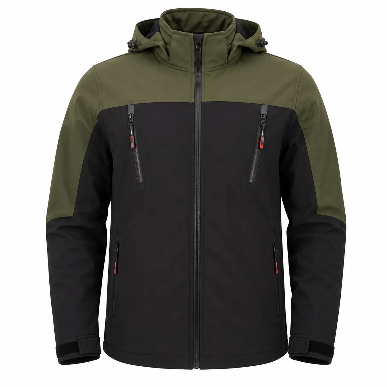 Kapüşonlu Softshell Mont – Rüzgar ve Su İtici Özellikli, Logo Baskıya Uygun Promozone