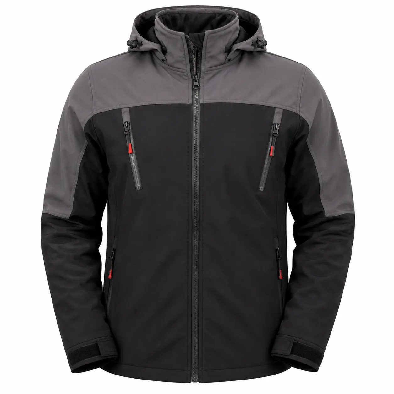 Kapüşonlu Softshell Mont – Rüzgar ve Su İtici Özellikli, Logo Baskıya Uygun Promozone
