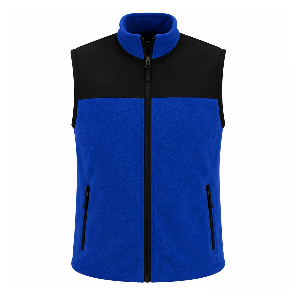 Softshell Detaylı Çift Kumaş Polar Yelek Promozone