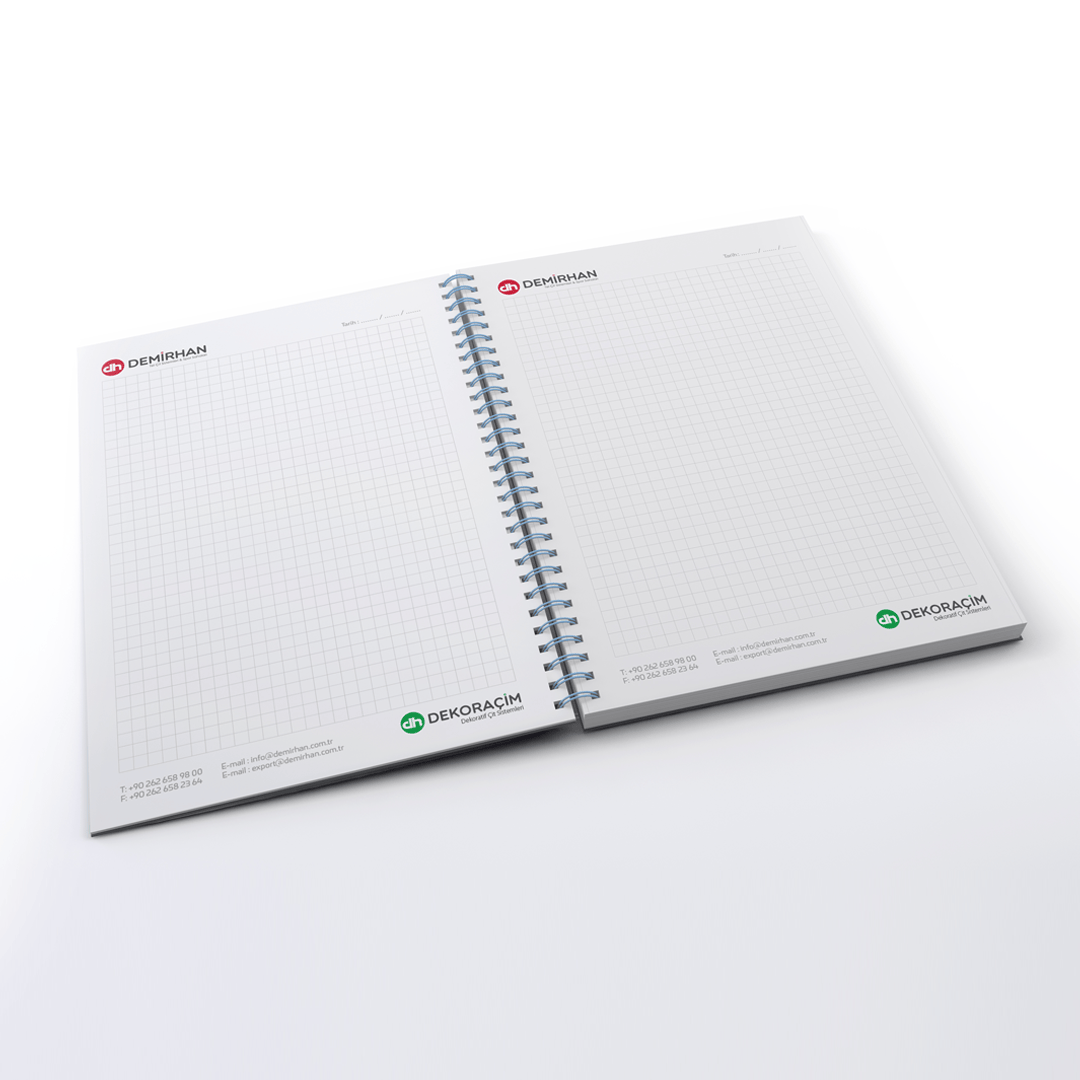 Karton Kapak Spiralli Defter Promozone