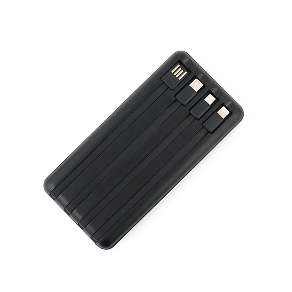 10000 mAh Solar Güneş Enerjili Powerbank ( Dahili Kablolu) Promozone