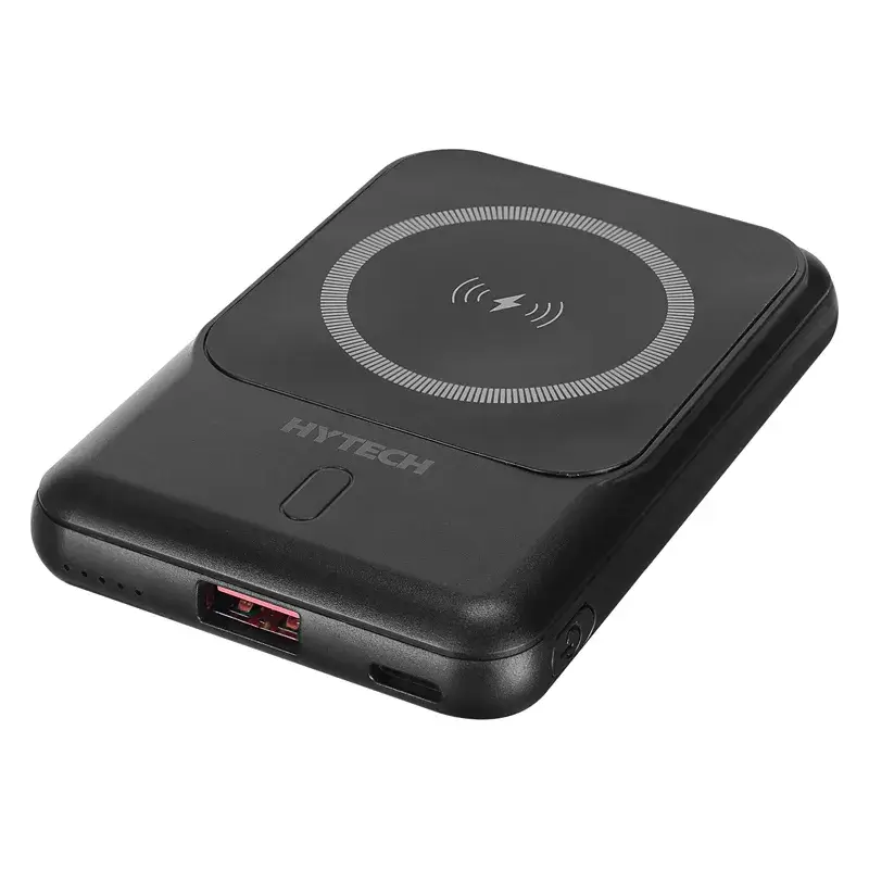 Hytech H50 5000mAh Kablosuz Wiresless Magsafe 15W Şarj PD20W Hızlı Şarj Huawei Super Charge 22.5W  Şarj Kapasiteli Powerbank Promozone