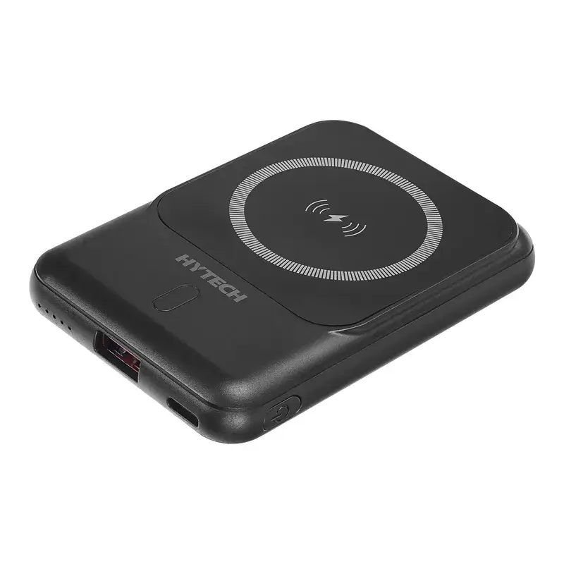Hytech H50 5000mAh Kablosuz Wiresless Magsafe 15W Şarj PD20W Hızlı Şarj Huawei Super Charge 22.5W  Şarj Kapasiteli Powerbank Promozone