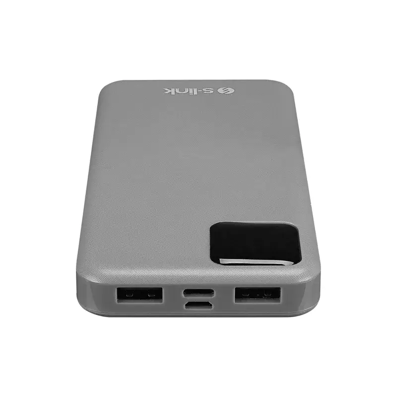 S-link G104 10000mAh 10W 2 USB Çıkış Type-C ve Micro Girişli Led Göstergeli Powerbank Promozone