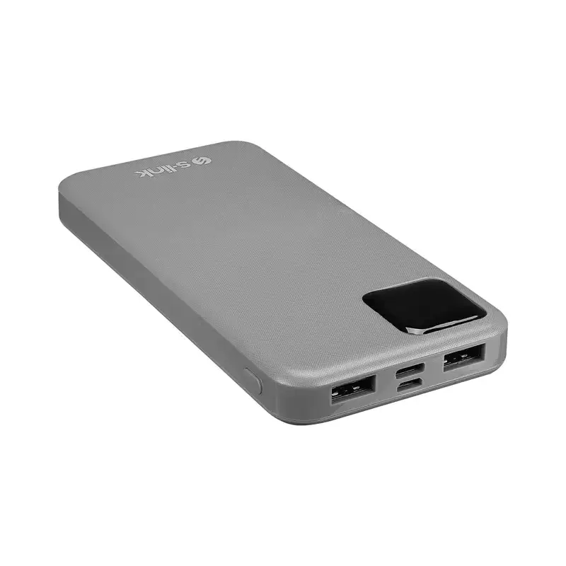 S-link G104 10000mAh 10W 2 USB Çıkış Type-C ve Micro Girişli Led Göstergeli Powerbank Promozone