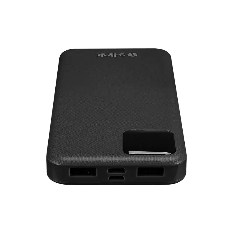 S-link G104 10000mAh 10W 2 USB Çıkış Type-C ve Micro Girişli Led Göstergeli Powerbank Promozone