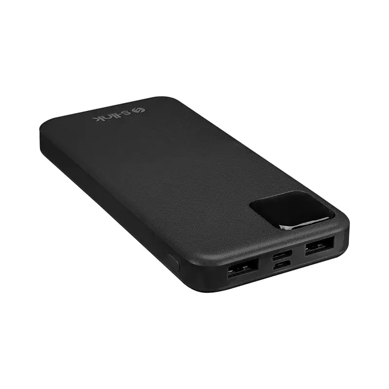 S-link G104 10000mAh 10W 2 USB Çıkış Type-C ve Micro Girişli Led Göstergeli Powerbank Promozone