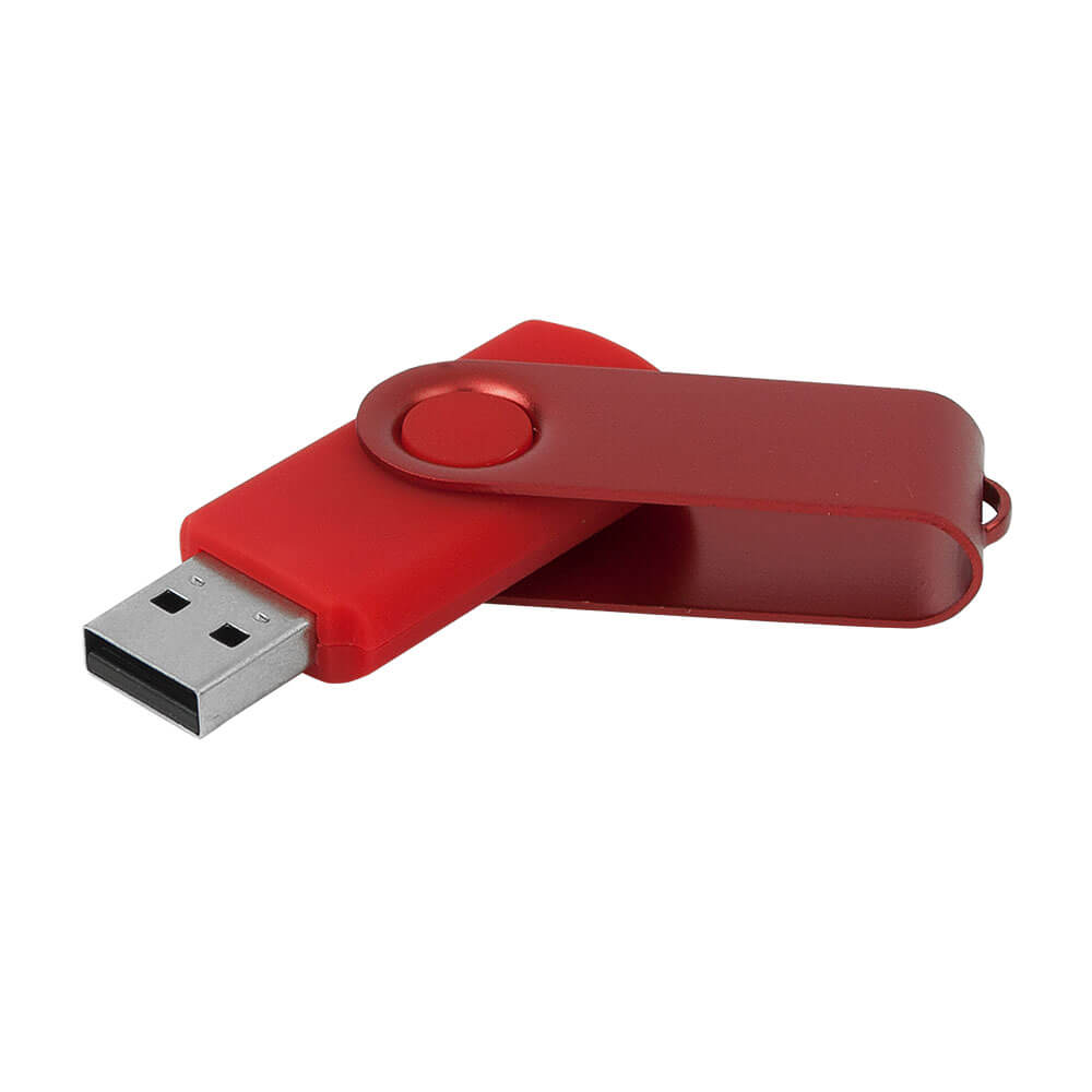 8 GB Döner Başlıklı Metal USB Bellek Promozone