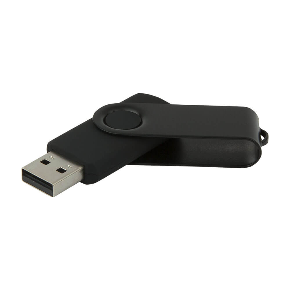 8 GB Döner Başlıklı Metal USB Bellek Promozone