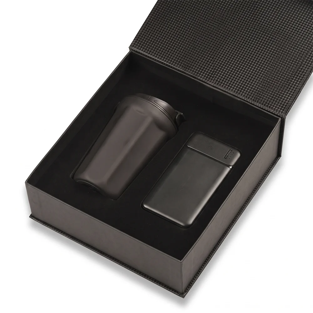 360 ml Dereceli Termos ve 10.000 mAh Powerbank Kutulu Hediye Seti