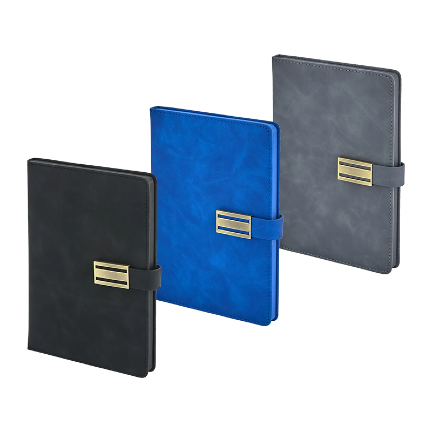 15x21 cm Metal Tokalı Termo Deri Kapaklı 80 gr Ivory Kağıtlı 232 Sayfa Çizgili Defter