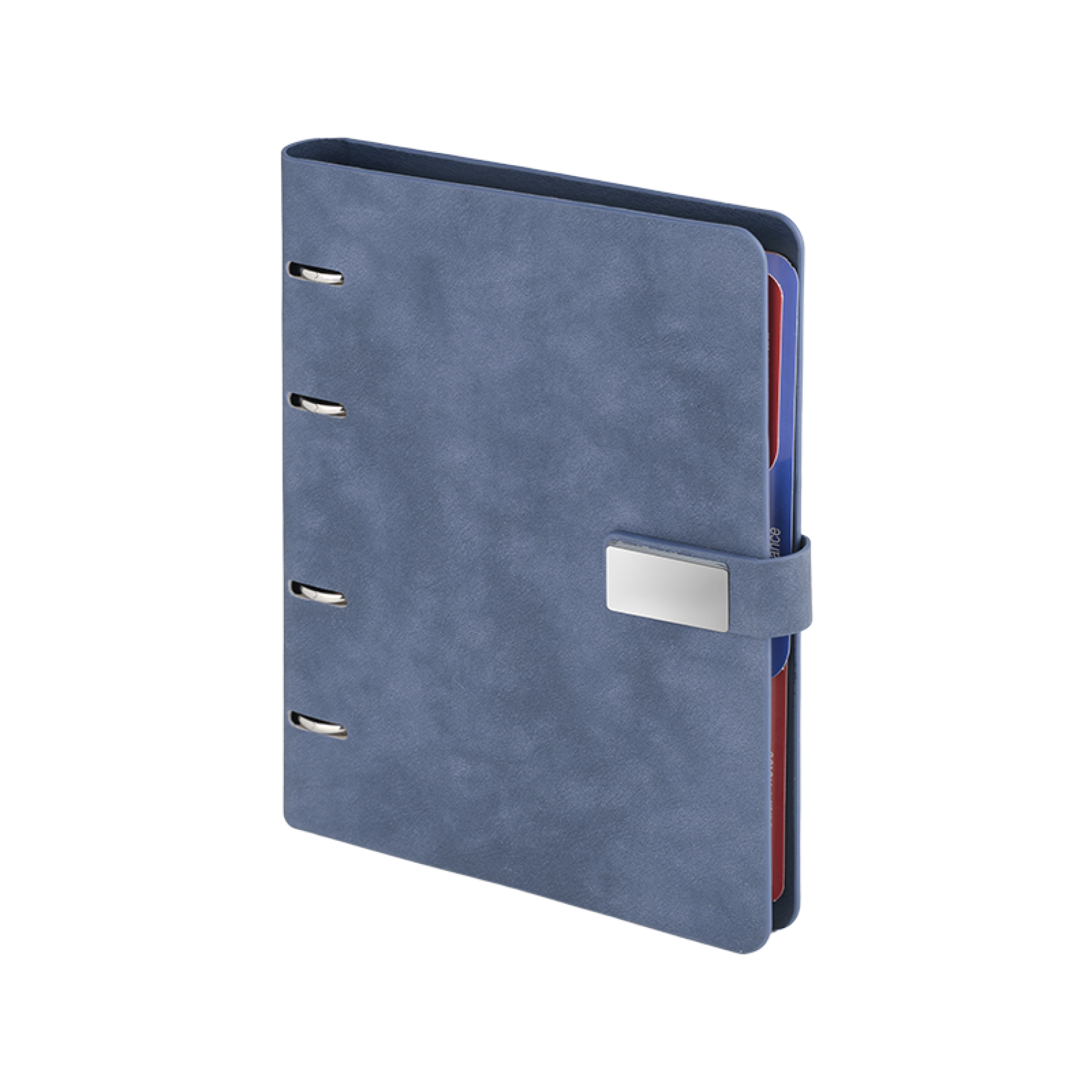 Metal Detaylı Tokalı Termo Deri Kapaklı, 70 gr Ivory Kağıtlı, 336 Sayfa Çizgili Tarihli Organizer