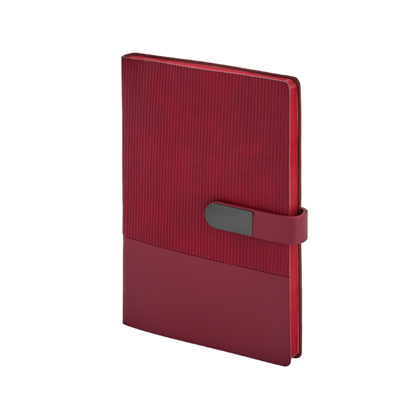 15x21 cm Metal Etiketli Tokalı Yumuşak Termo Deri Kapaklı 80 gr Ivory Kağıtlı 232 Sayfa Çizgili Defter