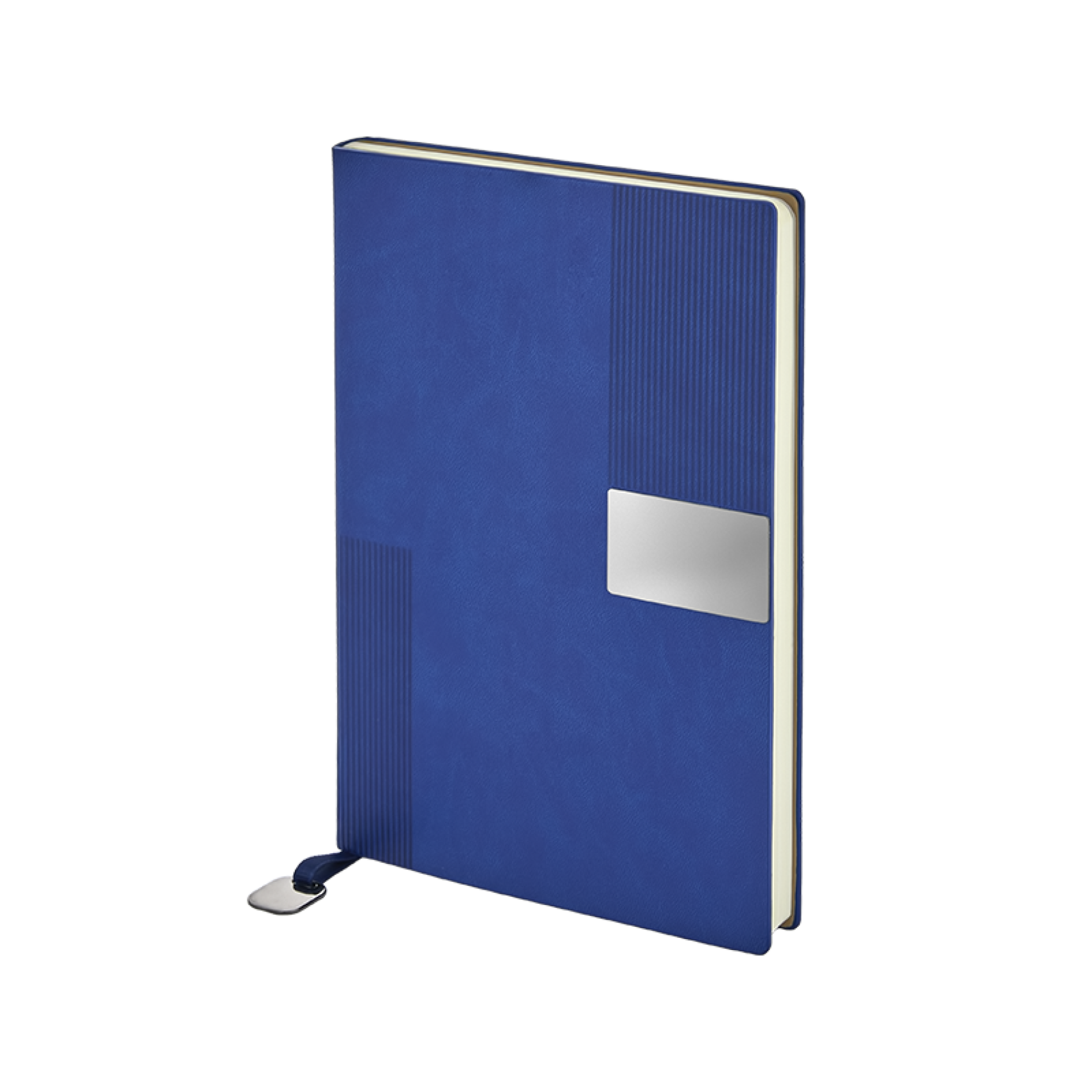 15x21 cm Metal Etiketli Termo Deri Kapaklı 80 gr Ivory Kağıtlı 232 Sayfa Çizgili Defter