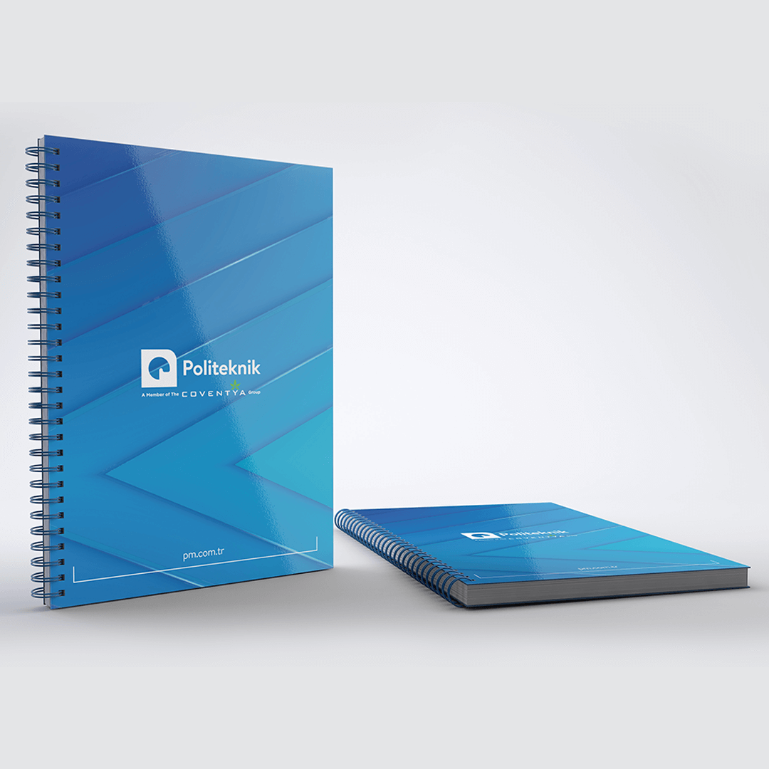 Sert Kapak Spiralli Defter Promozone