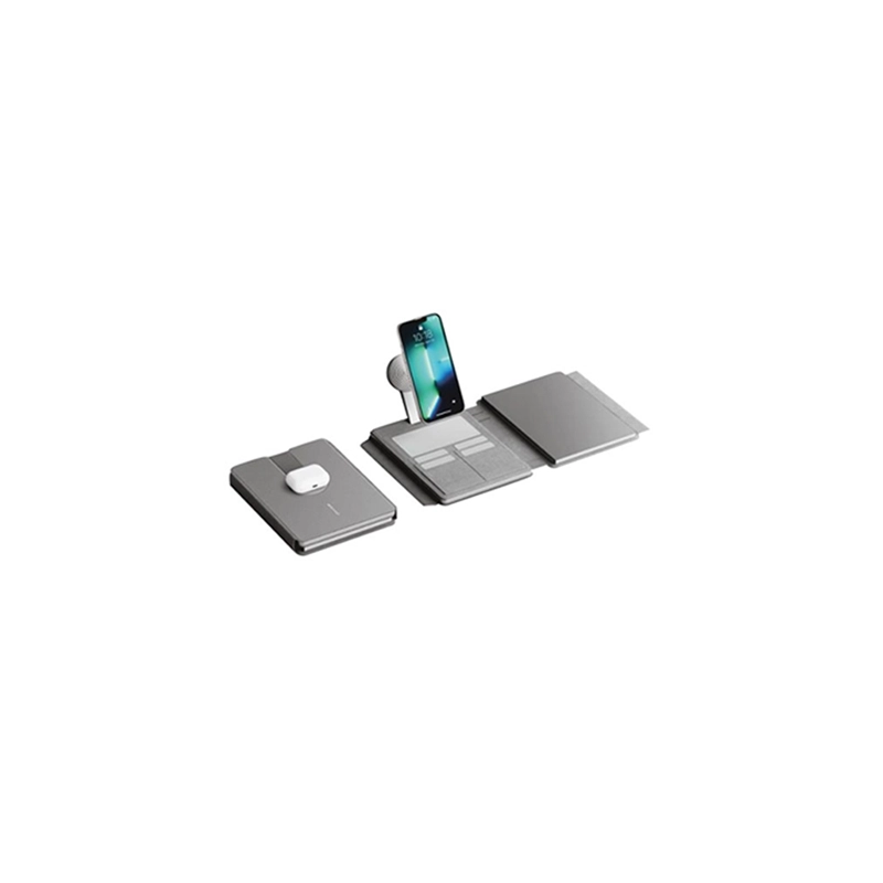 5000 mAh MagSafe ve Wireless Kablosuz Şarj Özellikli Organizer Powerbank Promozone