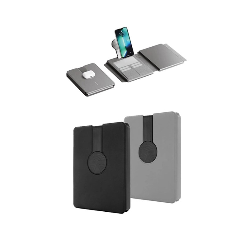 5000 mAh MagSafe ve Wireless Kablosuz Şarj Özellikli Organizer Powerbank Promozone