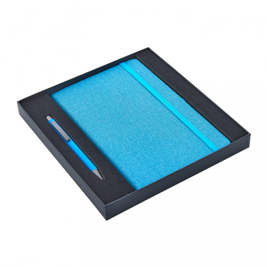 Hediyelik Set - 13X21 Not Defteri Metal Tükenmez Kalem Promozone
