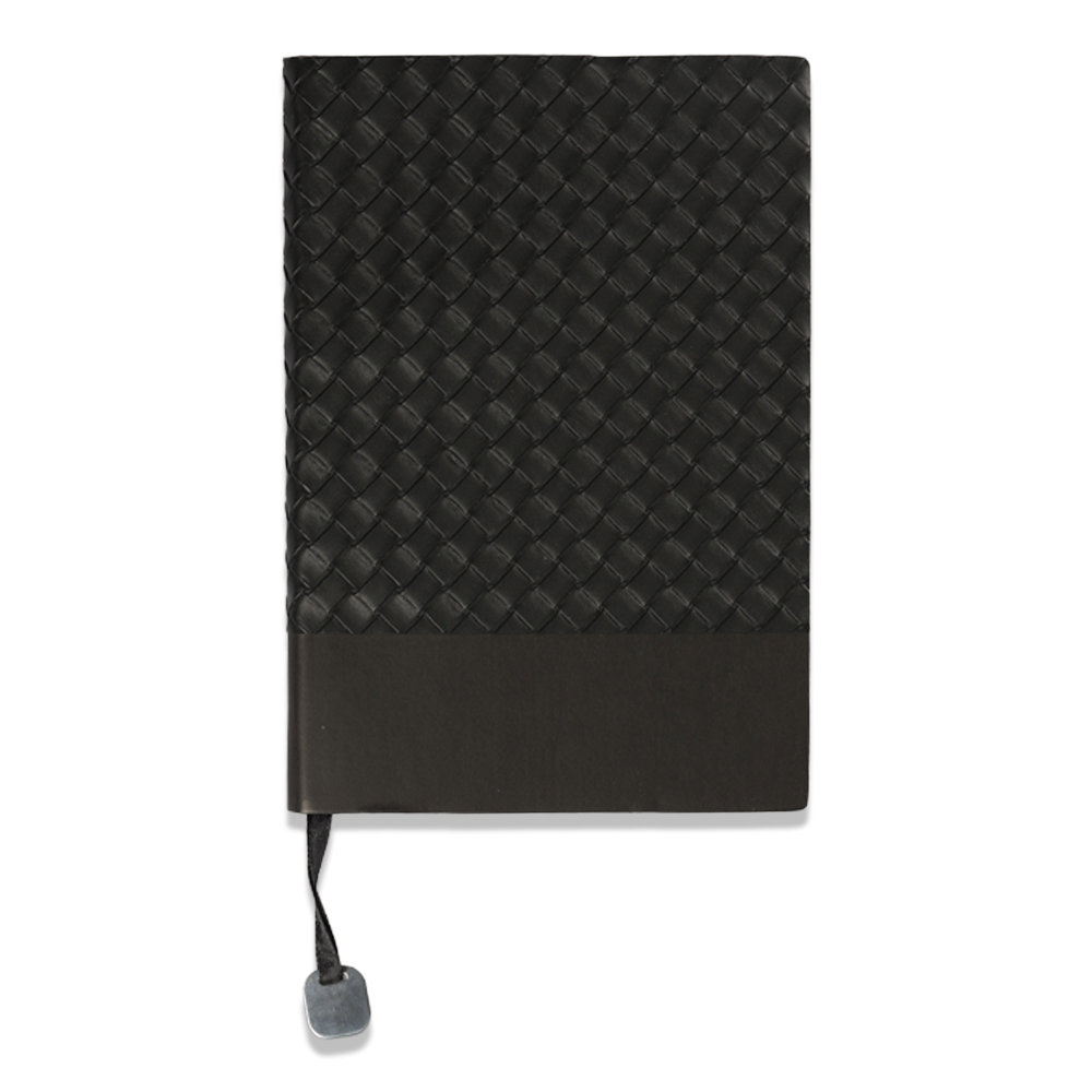 Baklava Desenli Termo Deri Defter, Touchpen Diamond Kalem & 300 ml Termos Kutulu VIP Hediye Seti Promozone