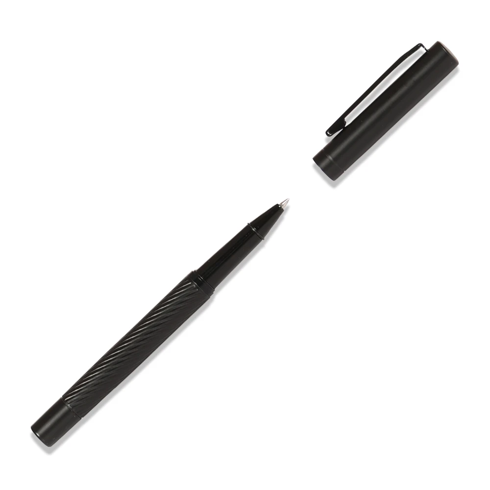 14×21 Termo Deri Mıknatıslı Yan Kapaklı Defter & Metal Roller Kalem Kutulu VIP Hediye Seti Promozone