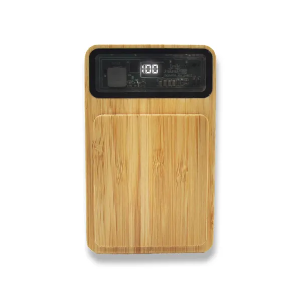 Bambu Powerbank, Kablosuz Şarj Cihazı & Çok Uçlu Şarj Kablosu Kutulu VIP Hediye Seti Promozone