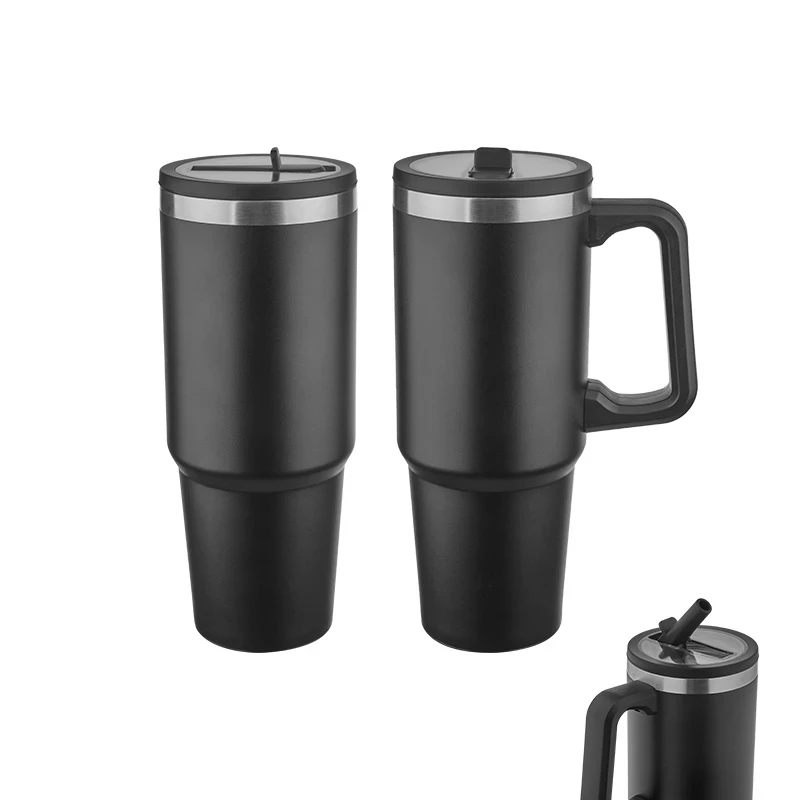 900 ml Pipetli & Saplı Çelik Termos Promozone