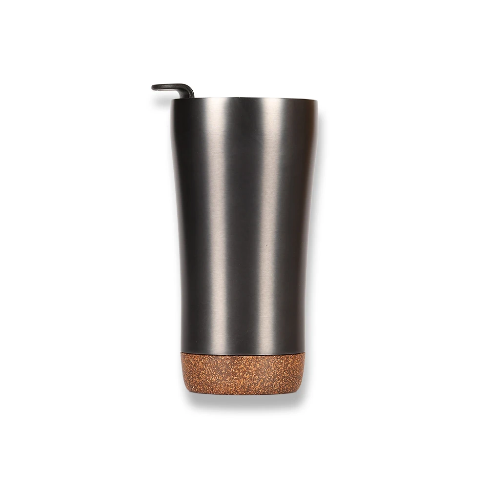 480 ml Mantar Termos Bardak & Mantar Kablosuz Şarjlı Mousepad Kutulu VIP Hediye Seti