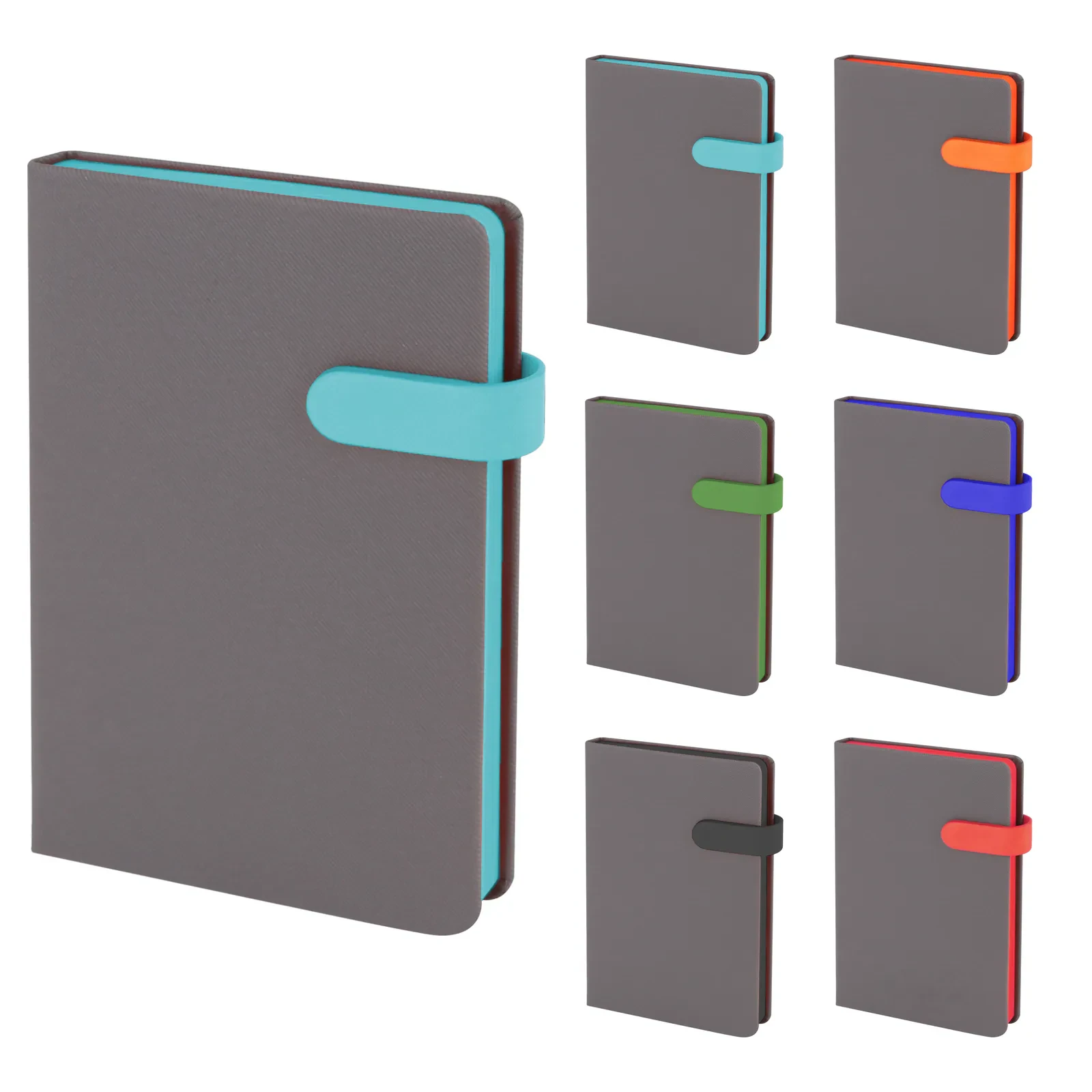 13x21 cm Mıknatıslı Termo Deri Kapaklı Kenarları Boyalı 80 gr Ivory Kağıtlı 224 Sayfa Çizgili Tarihsiz Defter