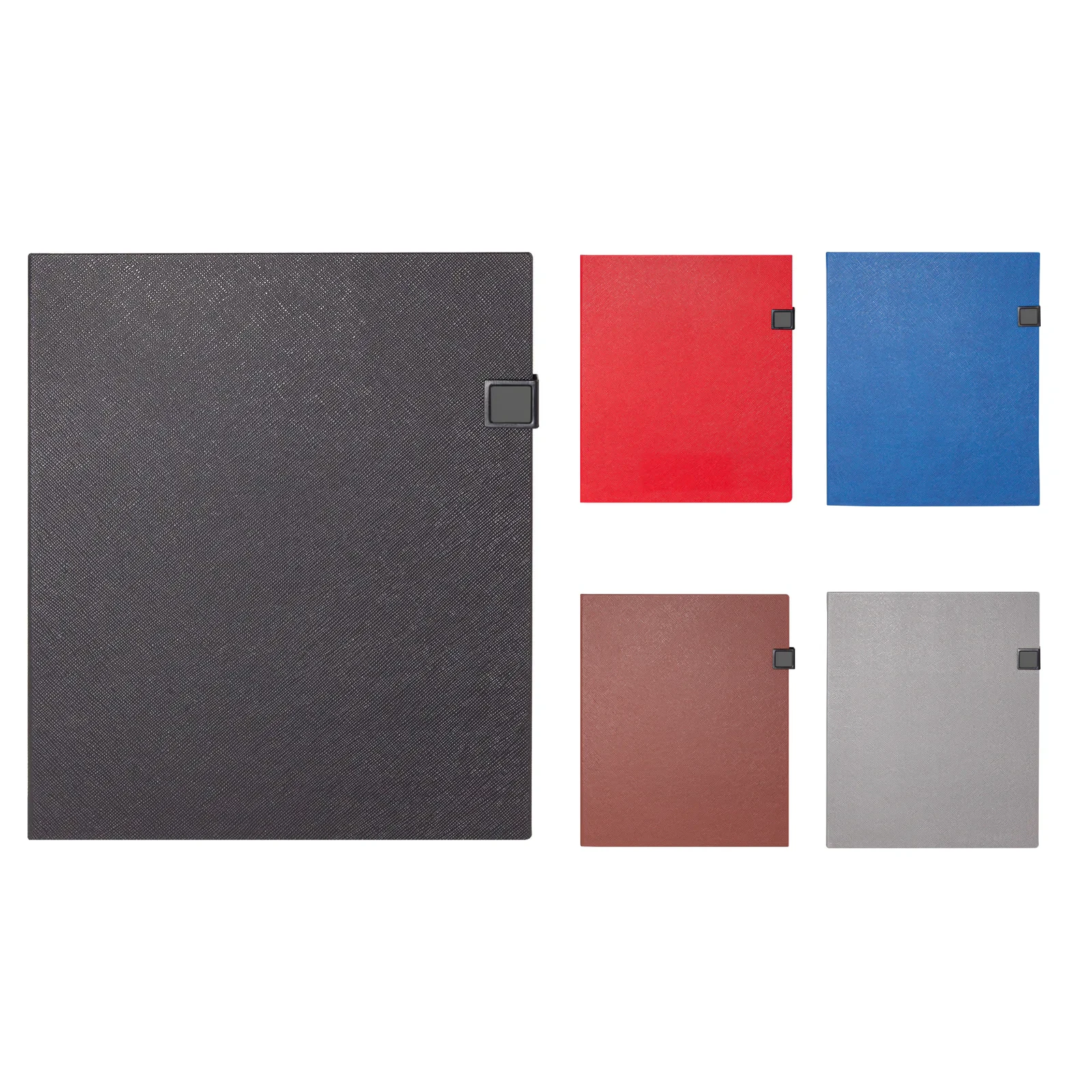19x25 cm Zarf Cepli Metal Kilitli Termo Deri Kapaklı 90 gr Ivory Kağıtlı 192 Sayfa Tarihsiz Defter