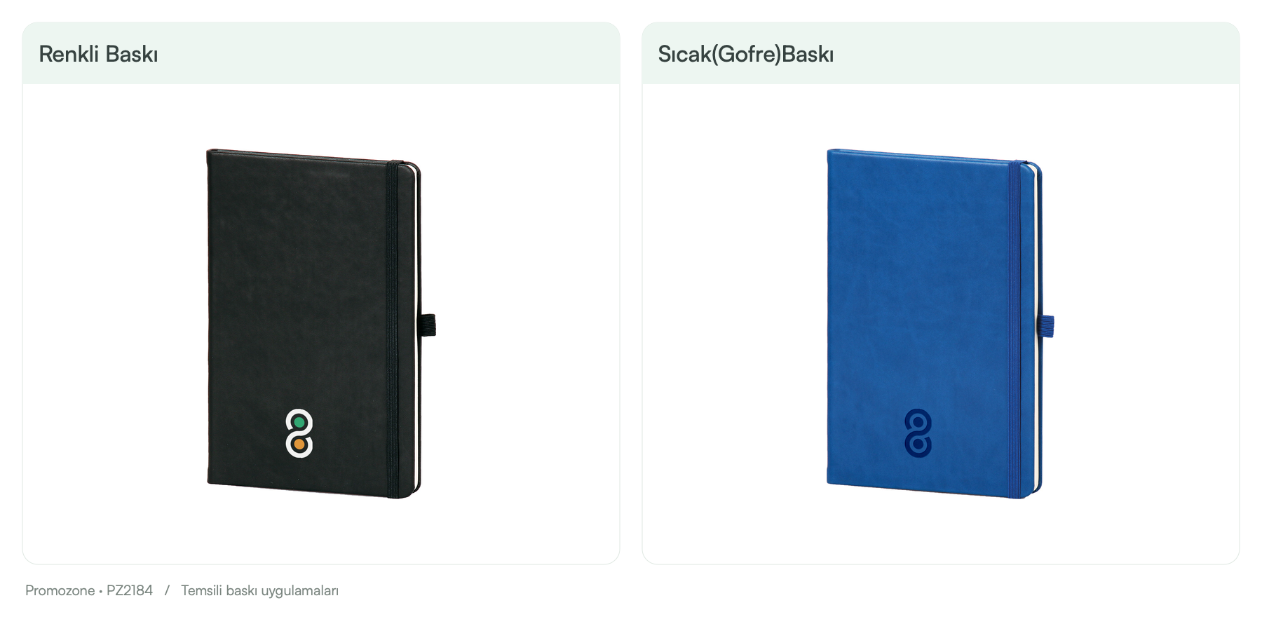 13 x 21 cm Termo PU Sert Kapaklı Tarihsiz EKONOMİK Defter, 160 Sayfa, 60 gr Holmen Krem Çizgili İç Kağıt, Esnek Kapak Lastikli, Kalem Tutuculu Promozone