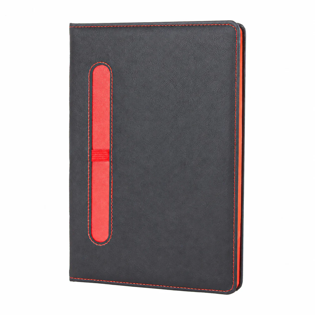 15 x 21 cm Termo Deri Kapaklı Defter 224 Sayfa 70 gr Ivory Krem Çizgili Kenar Boyalı Lazer Kazımalı (Kenar Renk Efektli)
