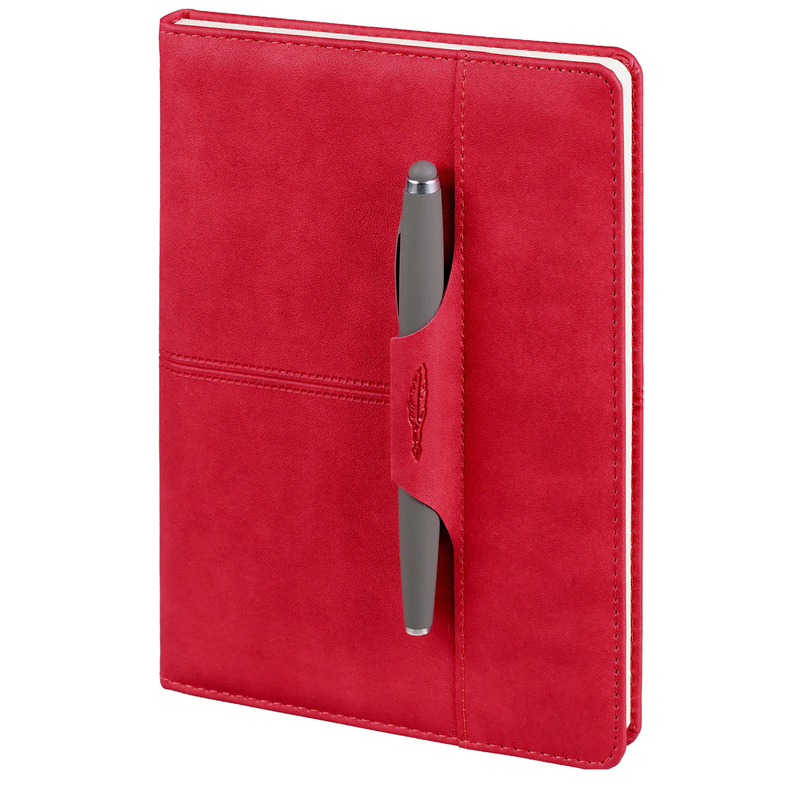 15x21 cm Termo Deri Kapaklı 80 gr Ivory Kağıtlı 224 Sayfa Çizgili Tarihsiz Defter Promozone