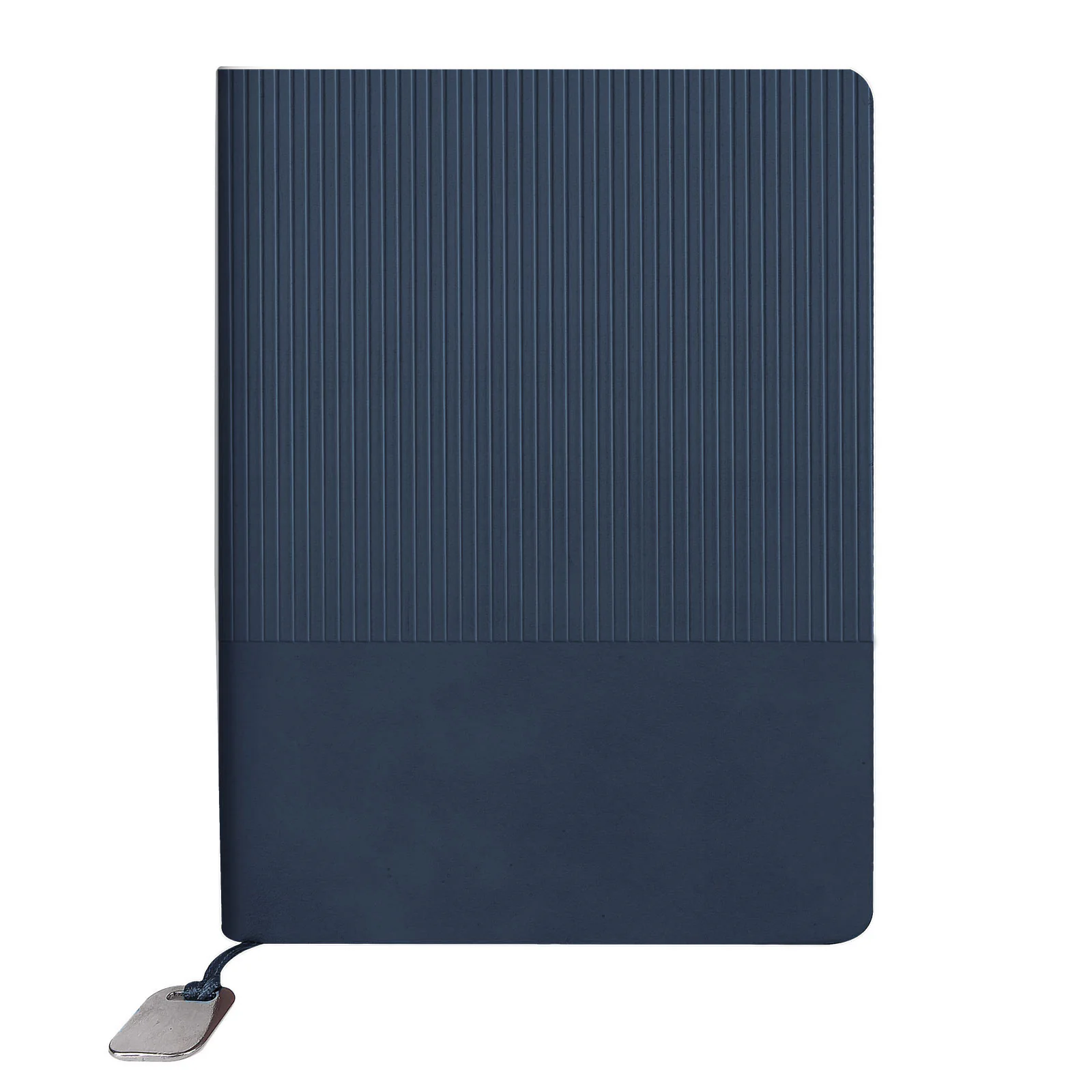 15x21 cm Dikey Dokulu Yumuşak Termo Deri Kapaklı 80 gr Ivory Kağıtlı 224 Sayfa Çizgili Tarihsiz Defter Promozone
