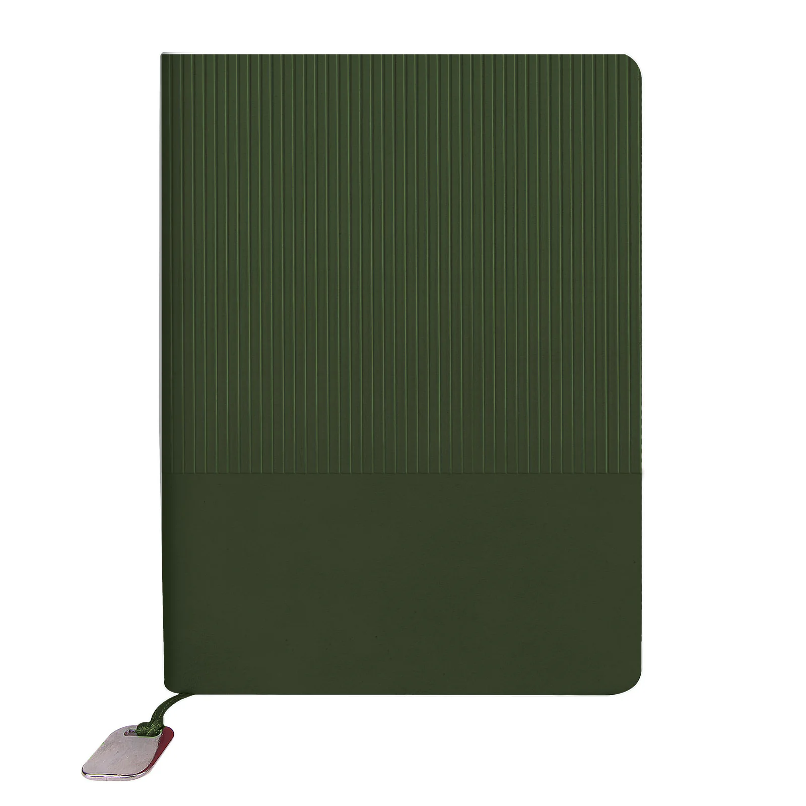 15x21 cm Dikey Dokulu Yumuşak Termo Deri Kapaklı 80 gr Ivory Kağıtlı 224 Sayfa Çizgili Tarihsiz Defter Promozone