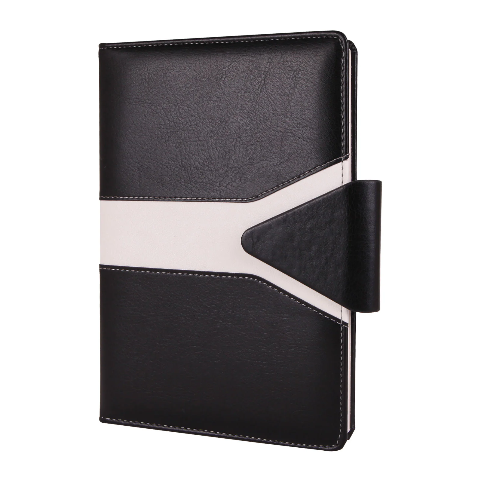 15x21 cm Mıknatıslı Termo Deri Kapaklı Kenarları Boyalı 70 gr Ivory Kağıtlı 224 Sayfa Çizgili Tarihsiz Defter