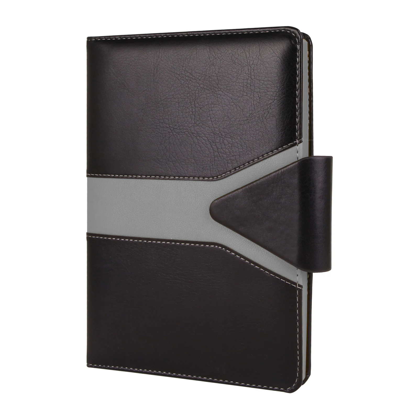 15x21 cm Mıknatıslı Termo Deri Kapaklı Kenarları Boyalı 70 gr Ivory Kağıtlı 224 Sayfa Çizgili Tarihsiz Defter