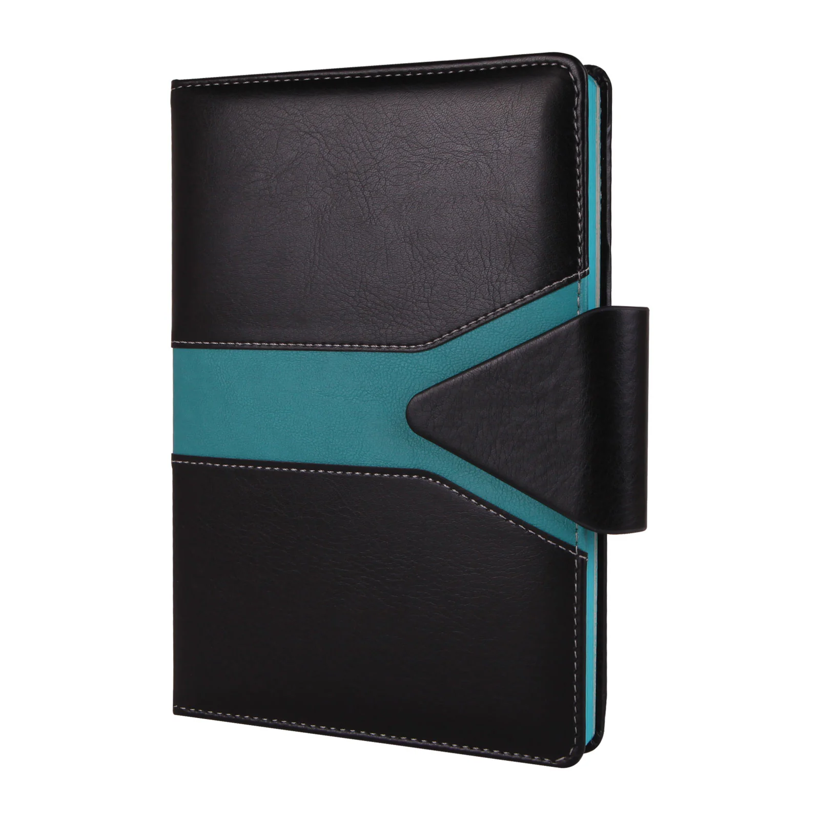 15x21 cm Mıknatıslı Termo Deri Kapaklı Kenarları Boyalı 70 gr Ivory Kağıtlı 224 Sayfa Çizgili Tarihsiz Defter