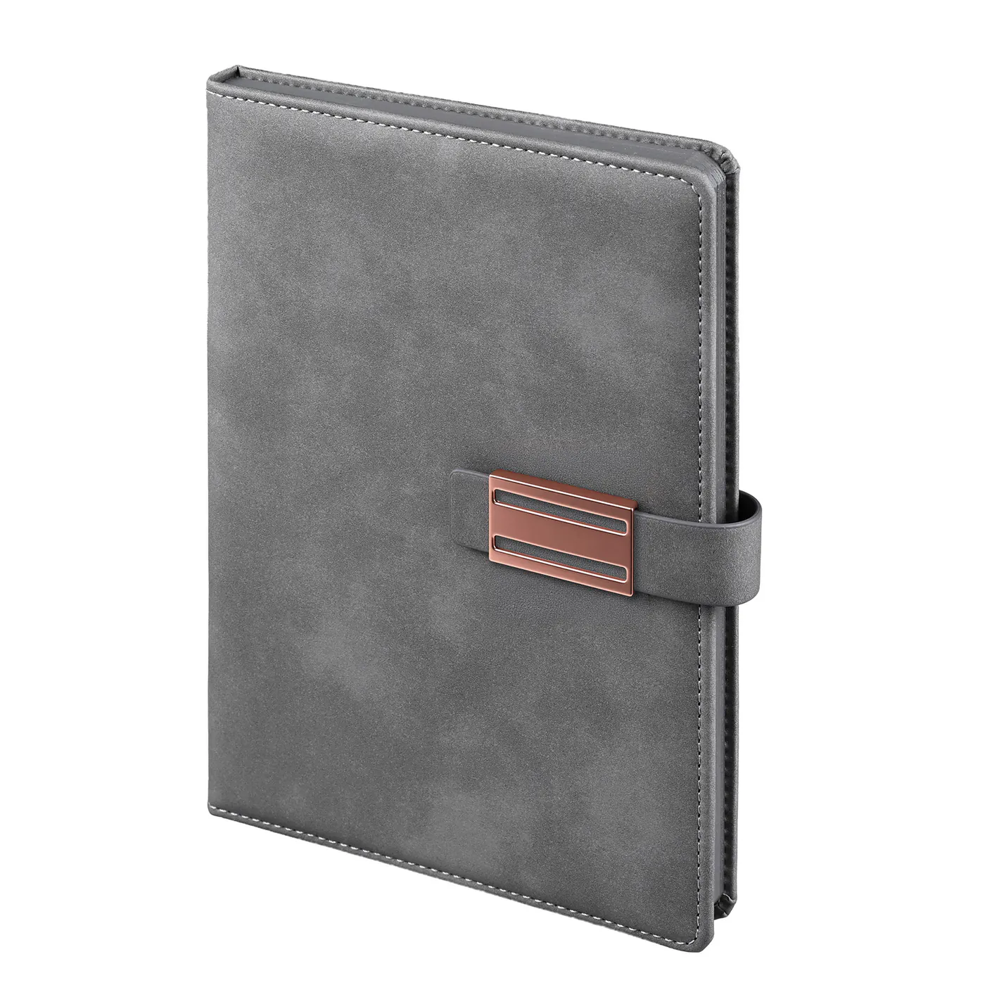 15x21 cm Metal Tokalı Mıknatıslı Termo Deri Kapaklı Kenarları Boyalı 80 gr Ivory Kağıtlı 224 Sayfa Çizgili Tarihsiz Defter