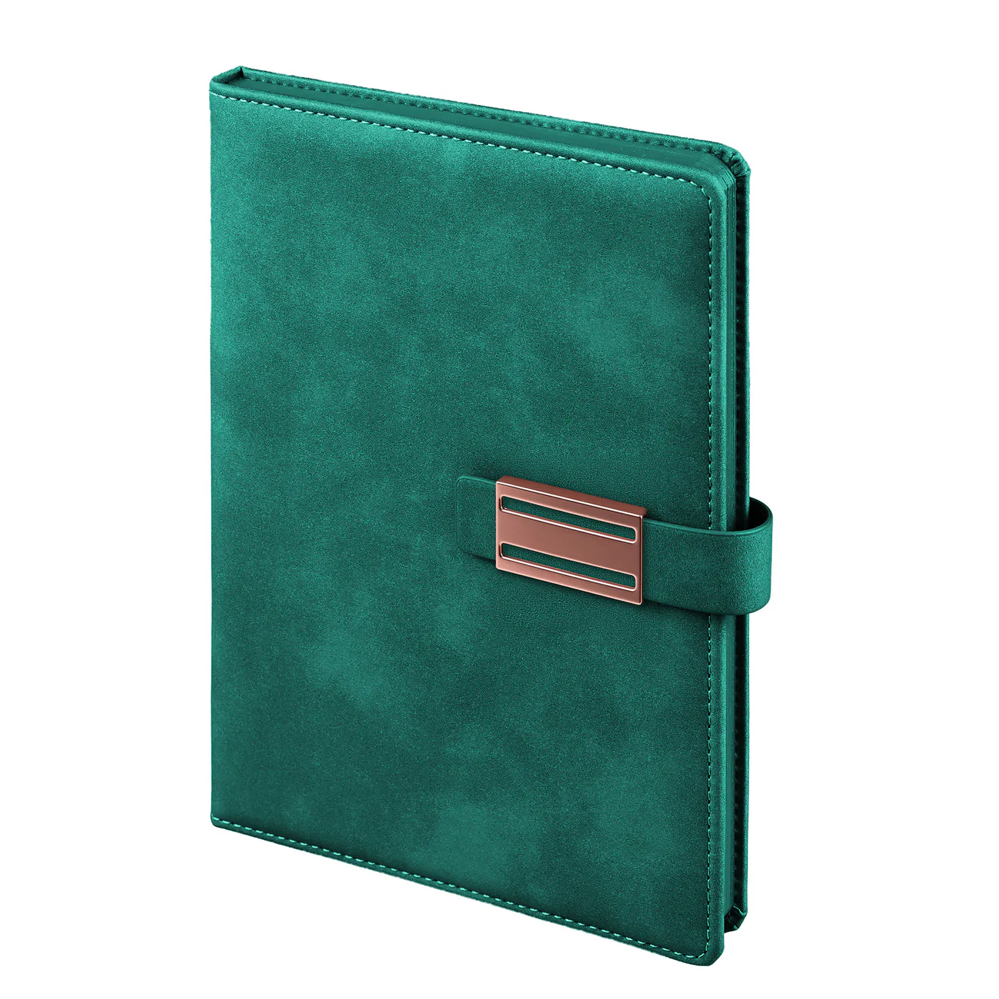 15x21 cm Metal Tokalı Mıknatıslı Termo Deri Kapaklı Kenarları Boyalı 80 gr Ivory Kağıtlı 224 Sayfa Çizgili Tarihsiz Defter Promozone