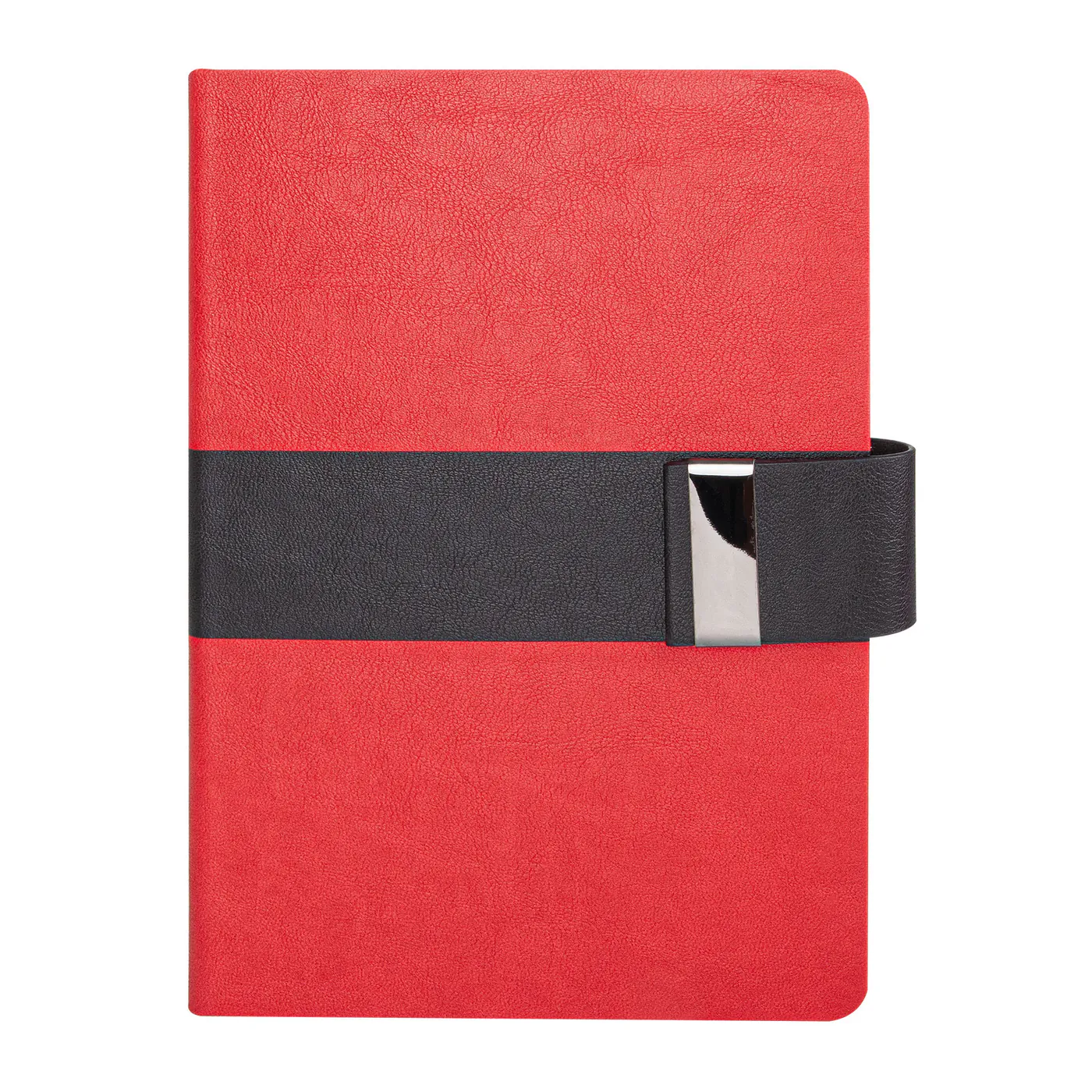 15x21 cm Metal Tokalı Mıknatıslı Termo Deri Kapaklı 80 gr Ivory Kağıtlı 224 Sayfa Çizgili Tarihsiz Defter Promozone