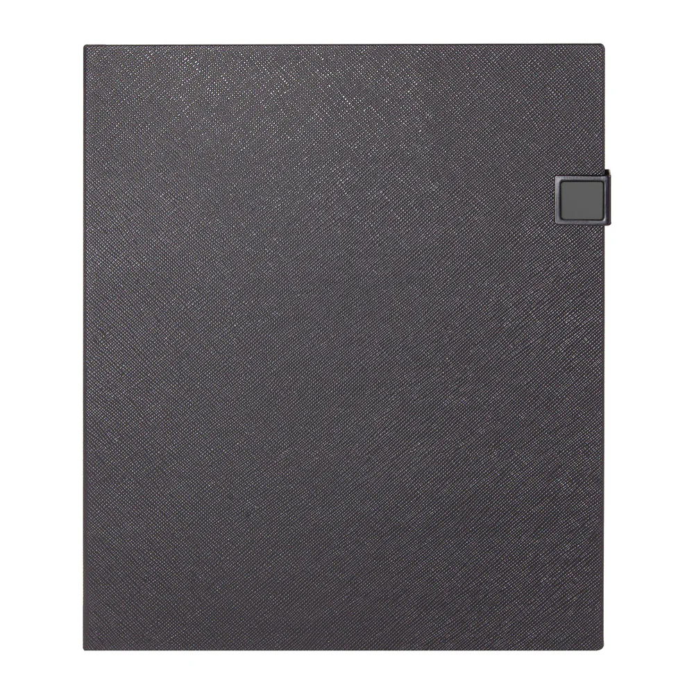 19x25 cm Zarf Cepli Metal Kilitli Termo Deri Kapaklı 90 gr Ivory Kağıtlı 192 Sayfa Tarihsiz Defter