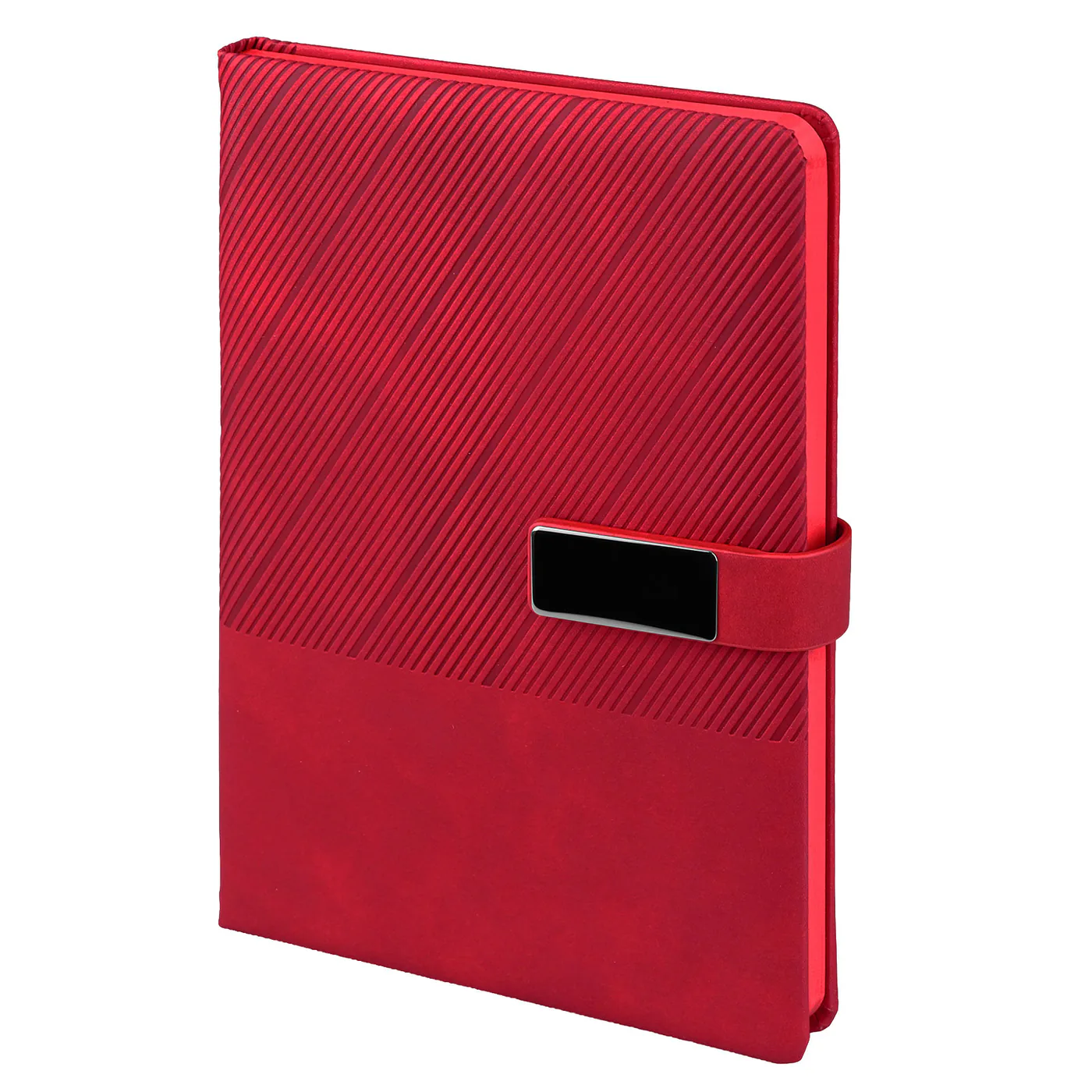 15x21 cm Metal Aksesuarlı Mıknatıslı Termo Deri Kapaklı Kenarları Boyalı 80 gr Ivory Kağıtlı 224 Sayfa Tarihsiz Defter