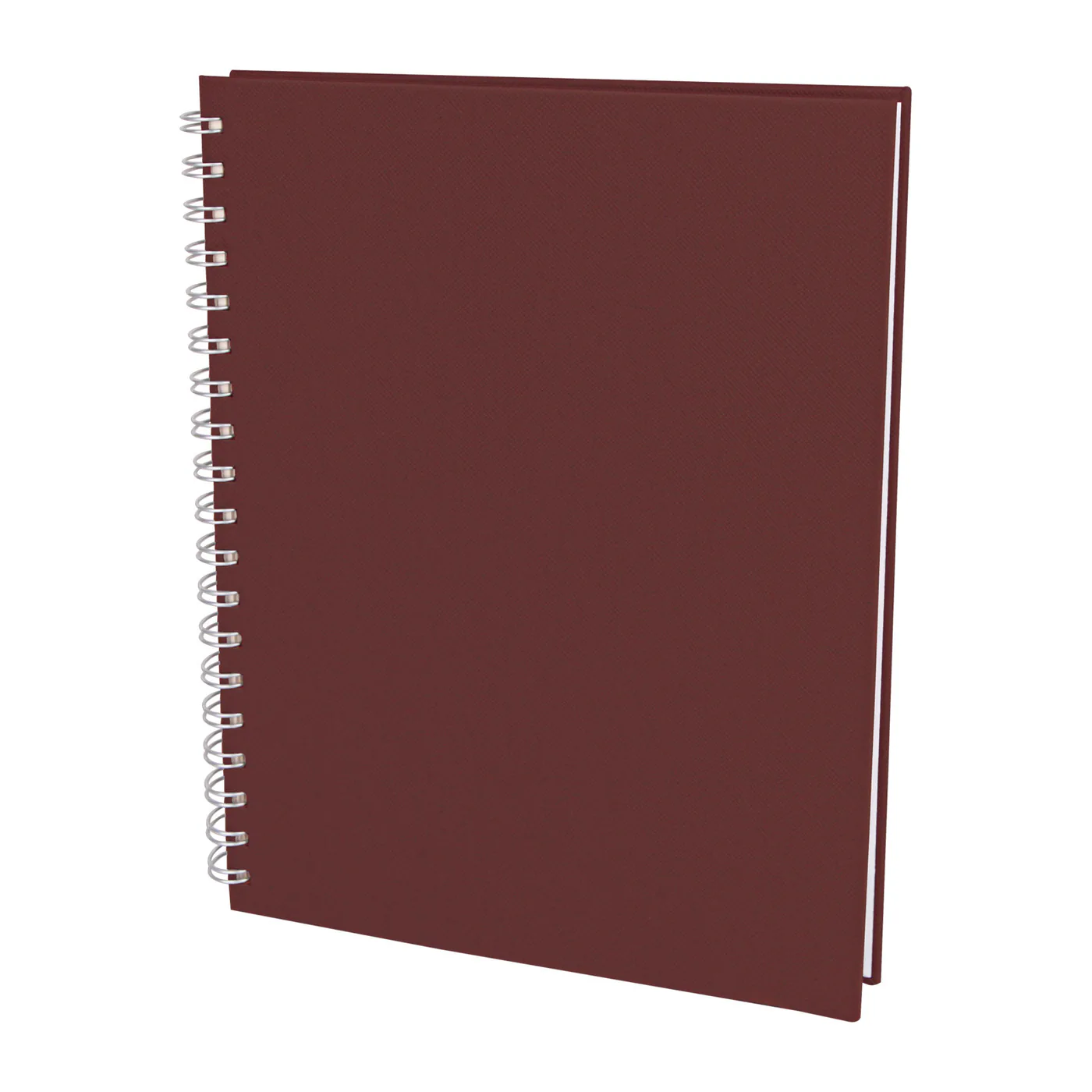 19x25 cm Cetvelli Spiralli Termo Deri Kapaklı 90 gr Ivory Kağıtlı 192 Sayfa Kareli Tarihsiz Defter Promozone