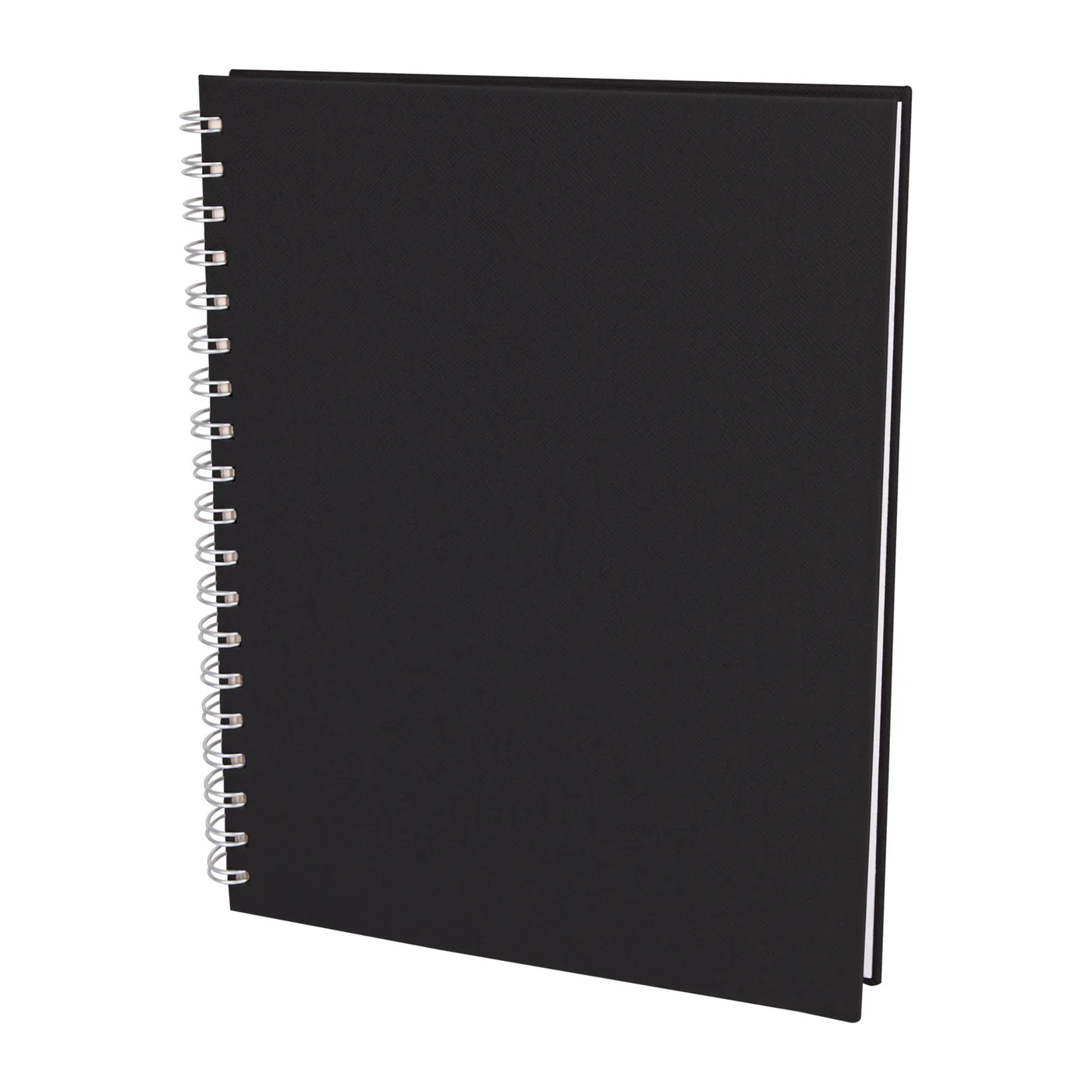 19x25 cm Cetvelli Spiralli Termo Deri Kapaklı 90 gr Ivory Kağıtlı 192 Sayfa Kareli Tarihsiz Defter Promozone