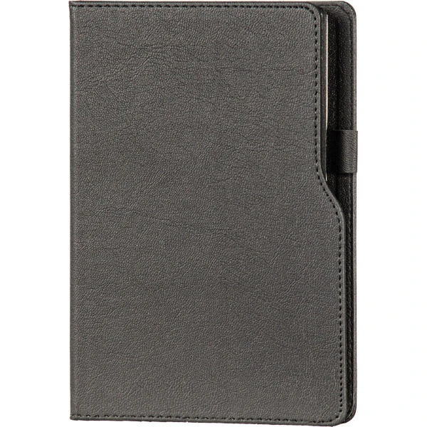 14,5 x 21 cm Termo PU Sert Kapaklı Tarihsiz Defter 160 Sayfa 70 gr Krem İç Kağıt Çizgili Renkli Kenarlı Kalem Tutuculu