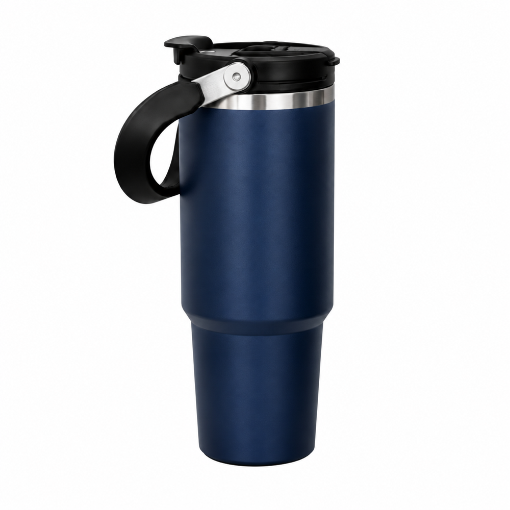 Taşıma Kulplu Çelik Termos 900 ml Promozone