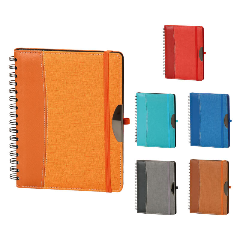 16,5 x 22 cm Gizli Spiralli Tarihli Ajanda Promozone