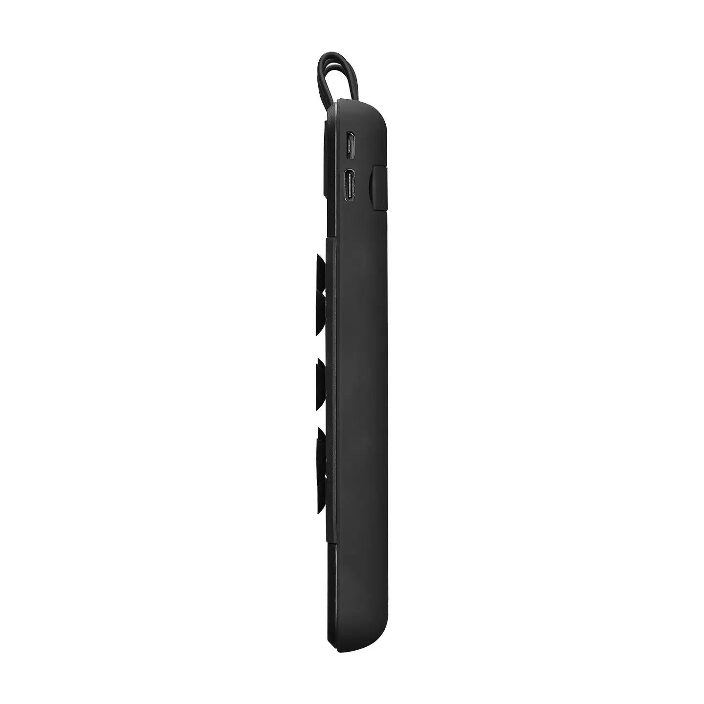 S-link IP-G14W 10000mAh Dahili Kablolu Gizli Ledli Siyah Vantuz+Stand Kablosuz Taşınabilir Powerbank Promozone