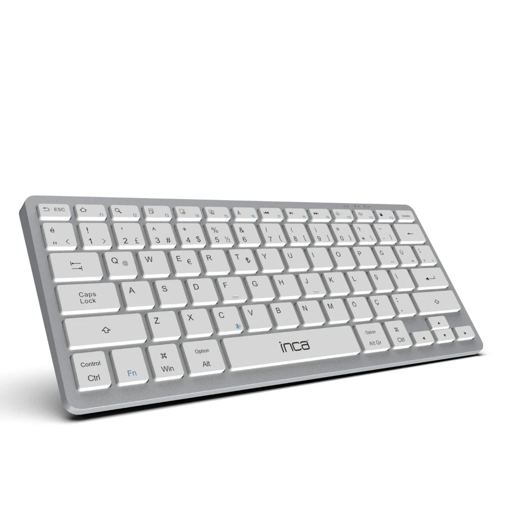 Inca IBK-565BT Şarj Edilebilir Kablosuz Klavye Promozone